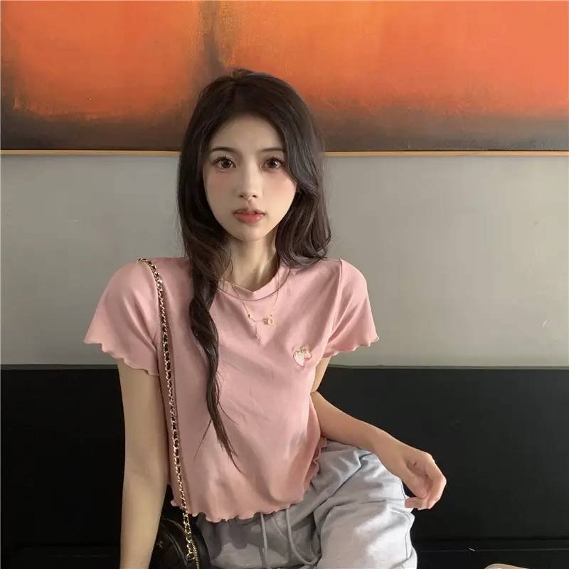 Sweet Spicy Crop Top for Women 2025 Summer — feature 8