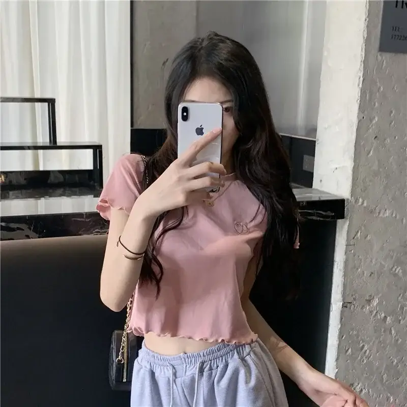 Sweet Spicy Crop Top for Women 2025 Summer - Image 10