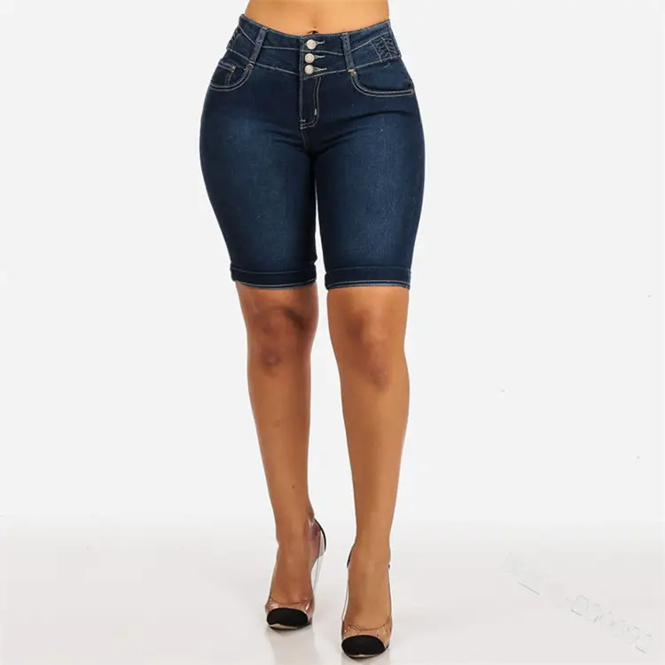 Summer Slim Fit Pocket Jeans for Women