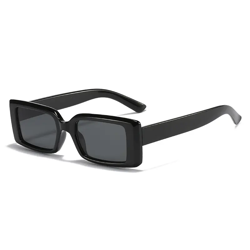 Purple Square Jelly Sunglasses for Women