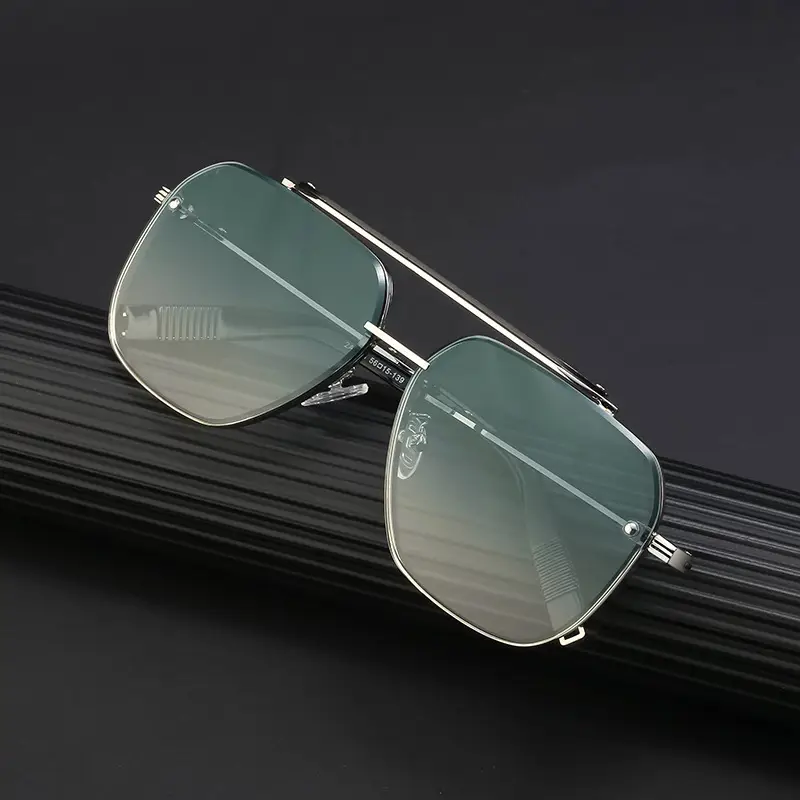 Retro Steampunk Sunglasses Men Women Diamond Trim - Image 4