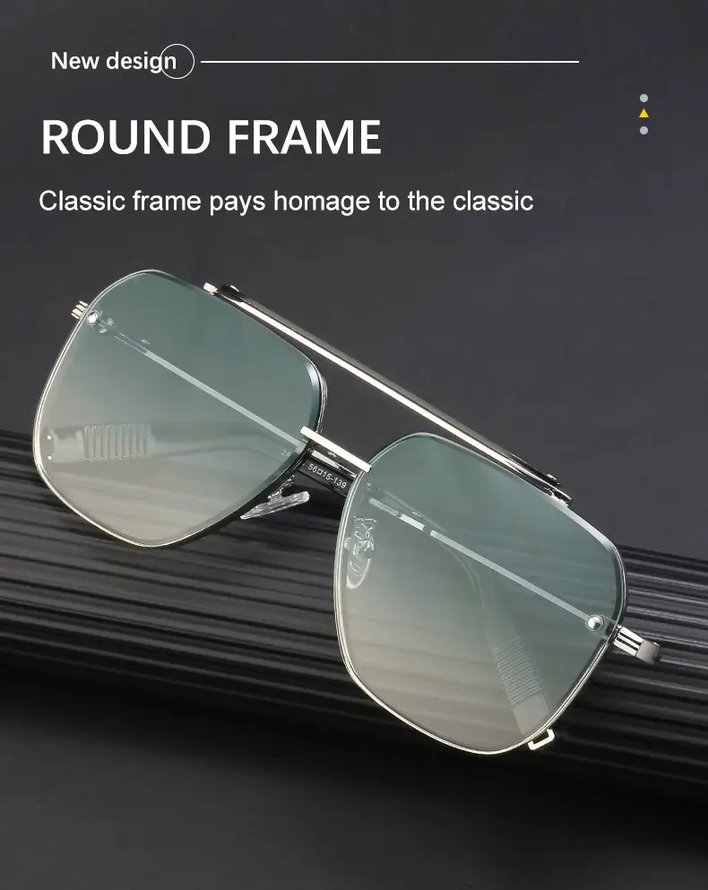 Retro Steampunk Sunglasses Men Women Diamond Trim — feature 22