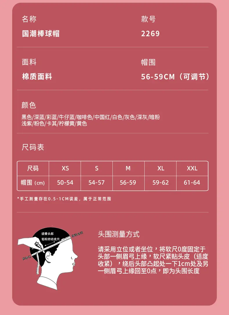 Black National Trend Baseball Cap for Men — feature 12
