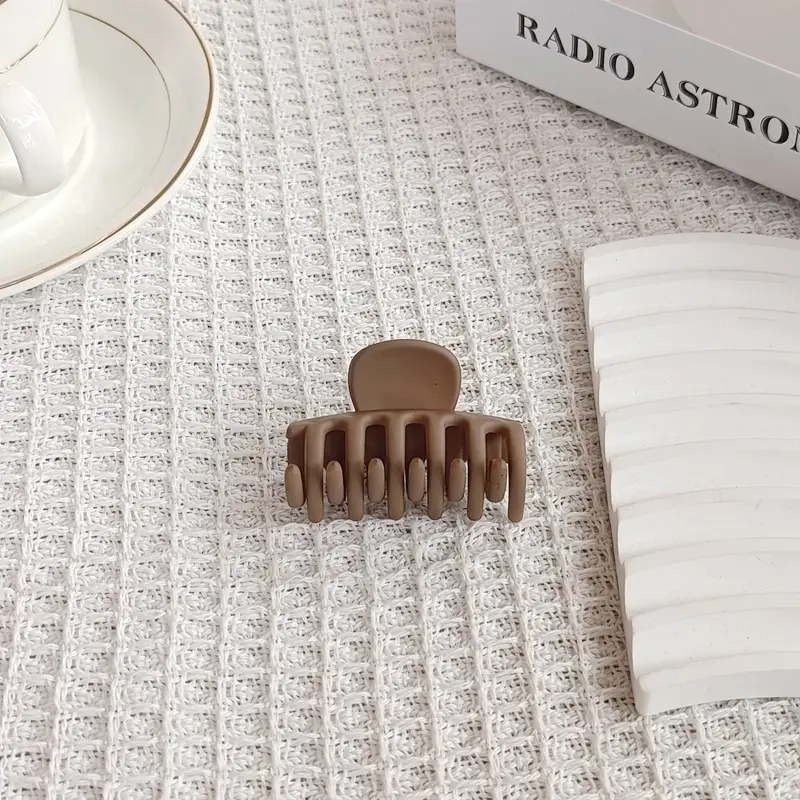 Small Blue Hair Clip for Women's Head Pony