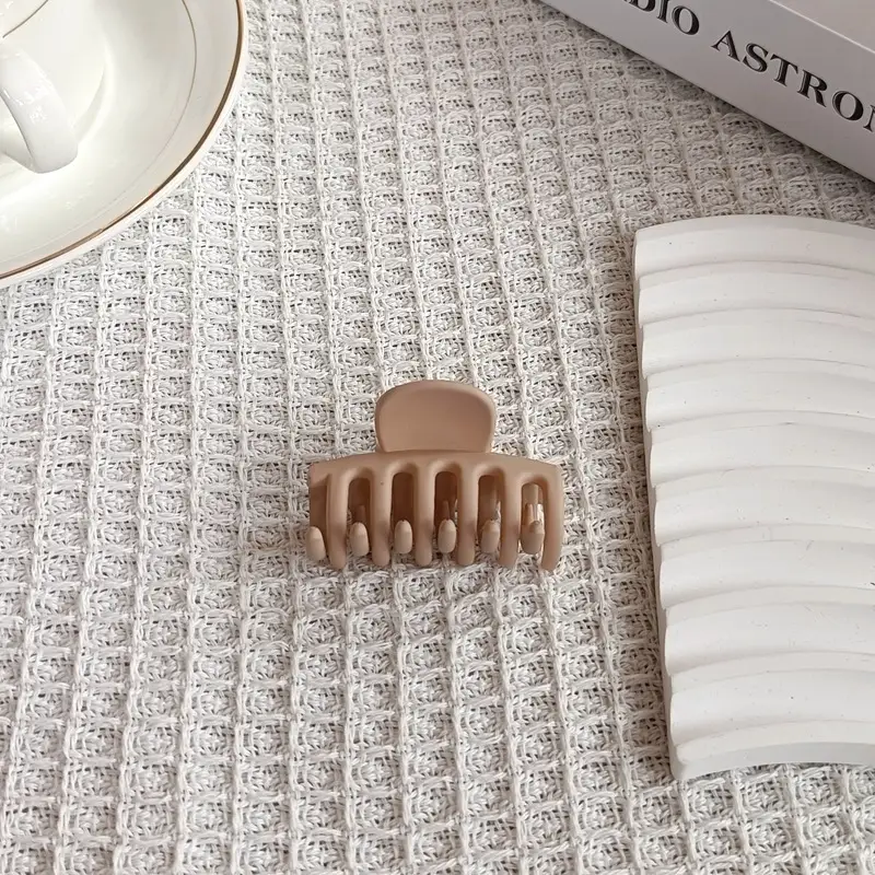 Small Blue Hair Clip for Women's Head Pony
