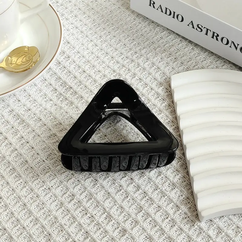 Small Blue Hair Clip for Women's Head Pony
