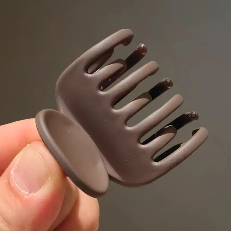 Small Blue Hair Clip for Women's Head Pony