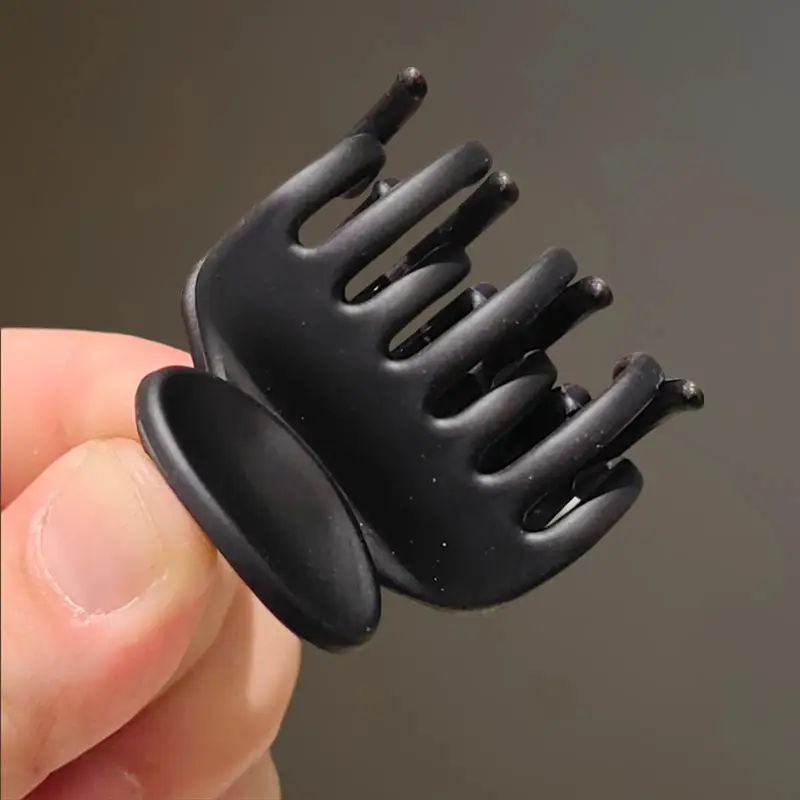 Small Blue Hair Clip for Women's Head Pony