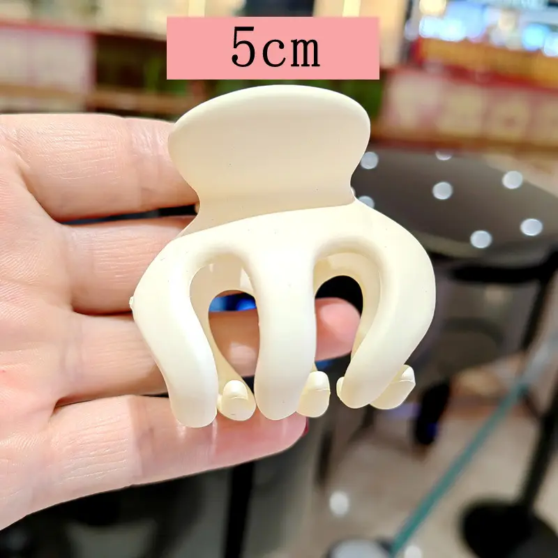 Small Blue Hair Clip for Women's Head Pony