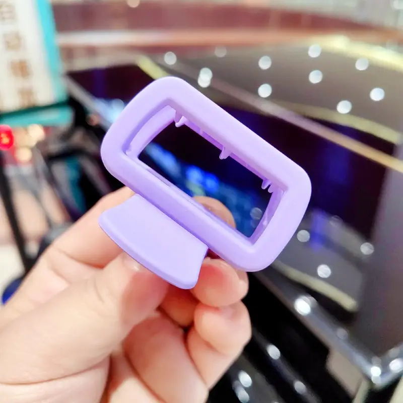 Small Blue Hair Clip for Women's Head Pony