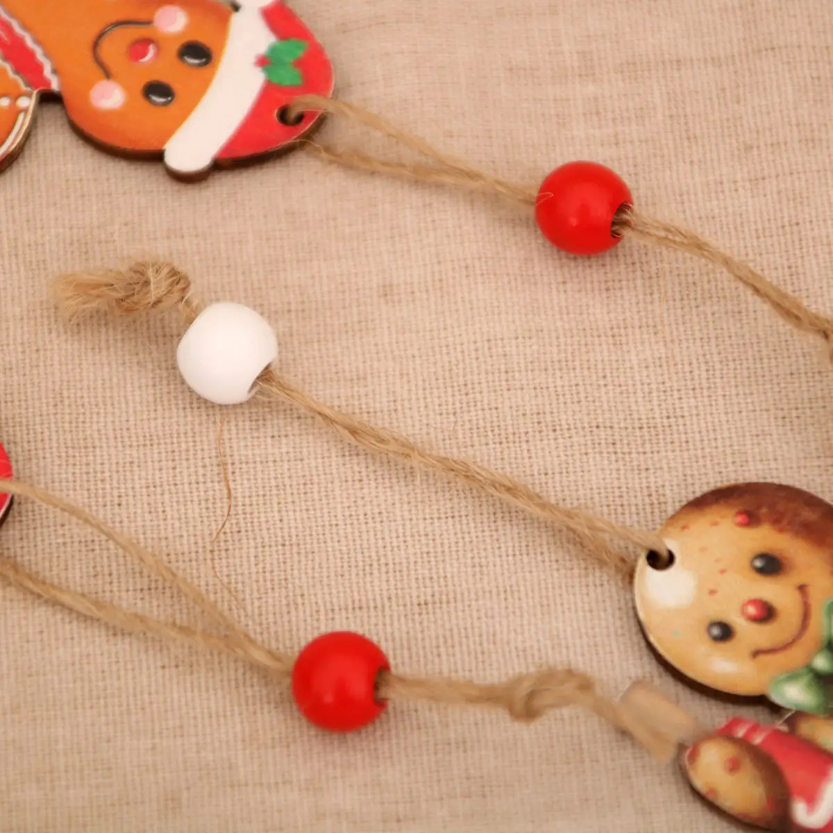 New 12 Pack Faceless Old Man Christmas Wooden Pendant Boxed Christmas Tree Small Hangers Christmas Decorations — feature 8