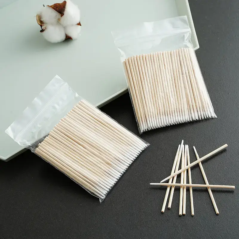 Ultra-Fine Pointed Cotton Swabs for Eyebrow & Mouth Application - Image 5