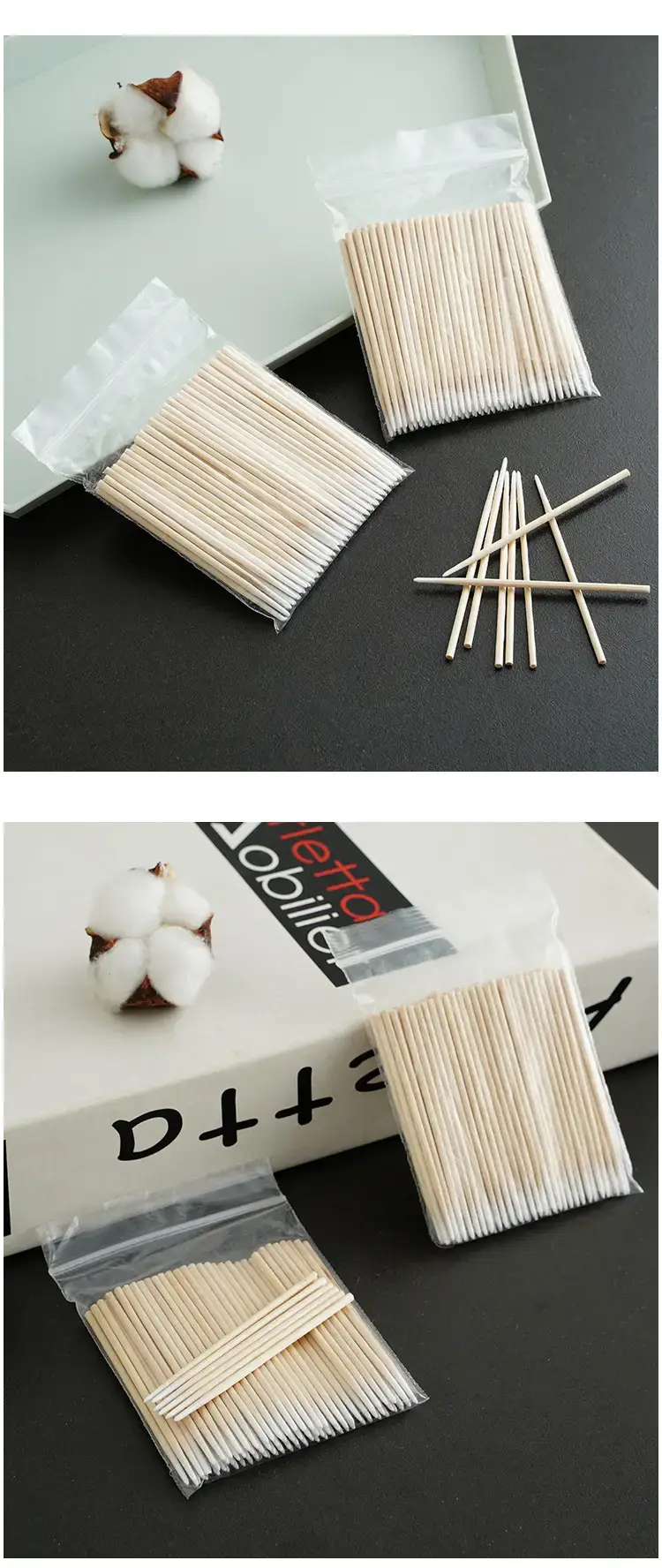 Ultra-Fine Pointed Cotton Swabs for Eyebrow & Mouth Application — feature 10