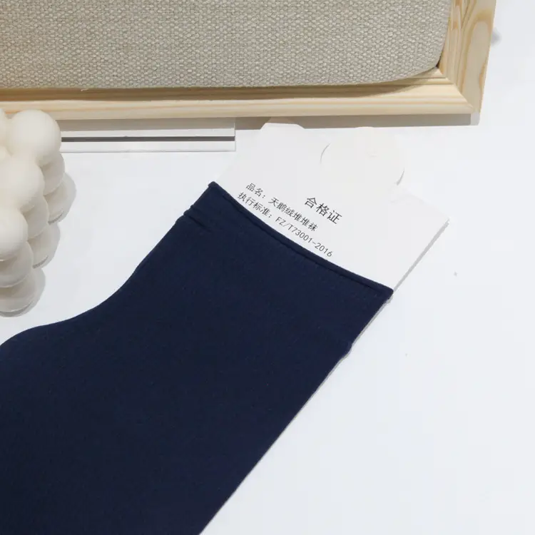 Ice Ice Socks Women's Korean-style Summer Thin Breathable Mid-barrel All-match Pile Socks Trendy Photo Show Color Socks