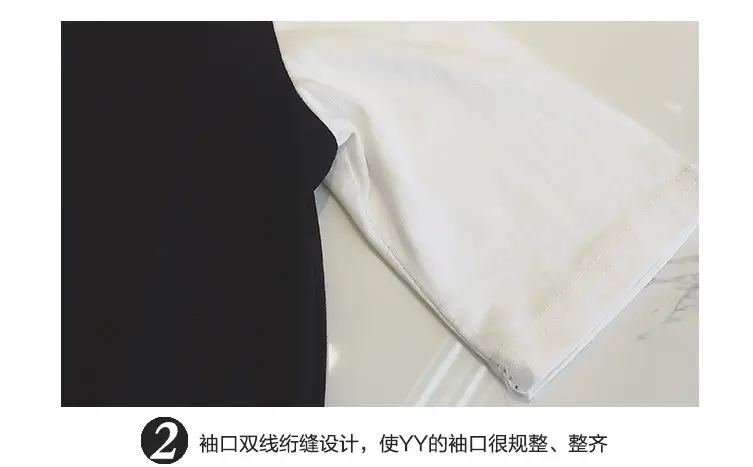 2023 Summer Women Black White Track Pants Set — feature 3