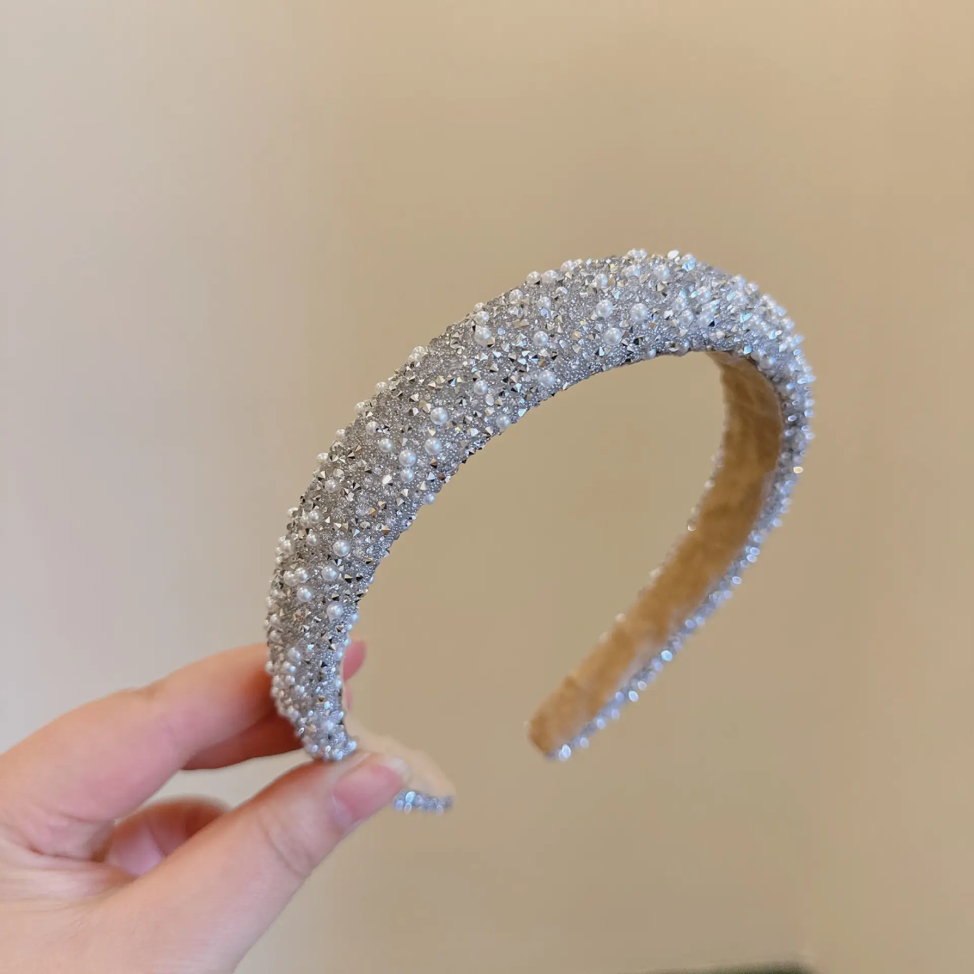 South Korea Rhinestone Hair Hoop for Women