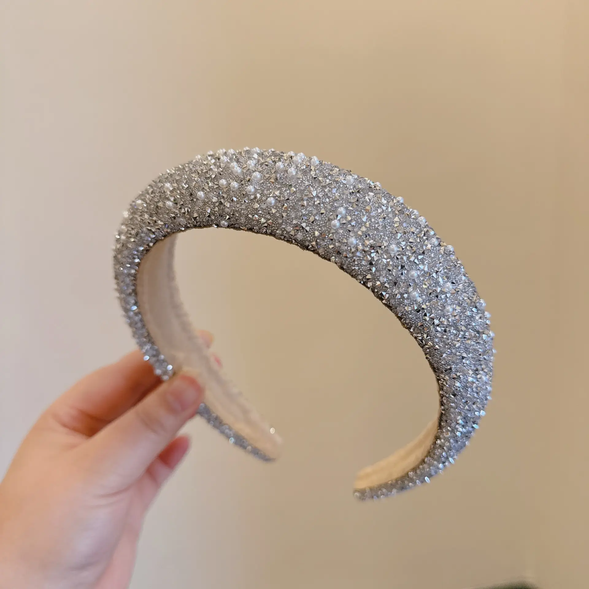 South Korea Rhinestone Hair Hoop for Women