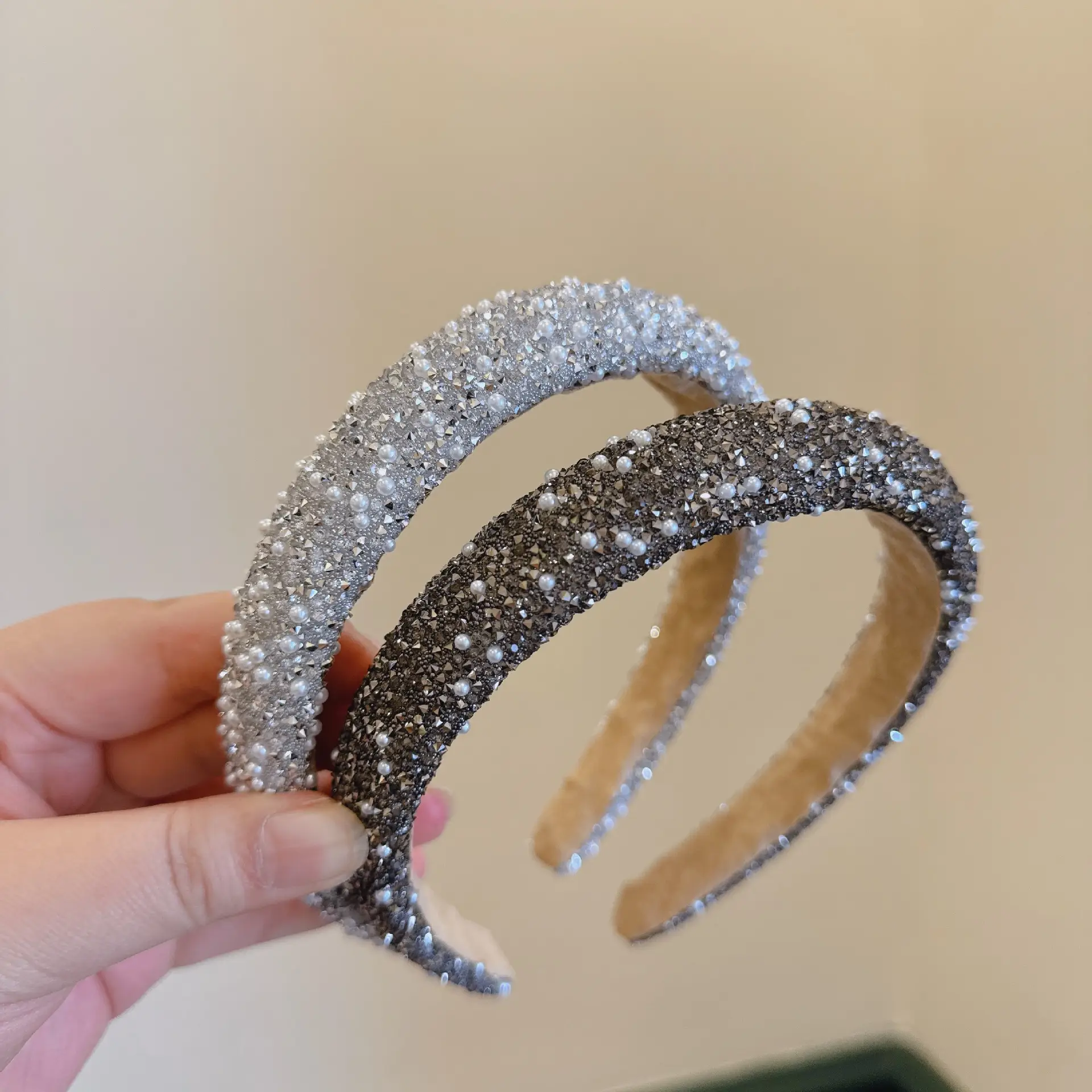 South Korea Rhinestone Hair Hoop for Women — feature 4