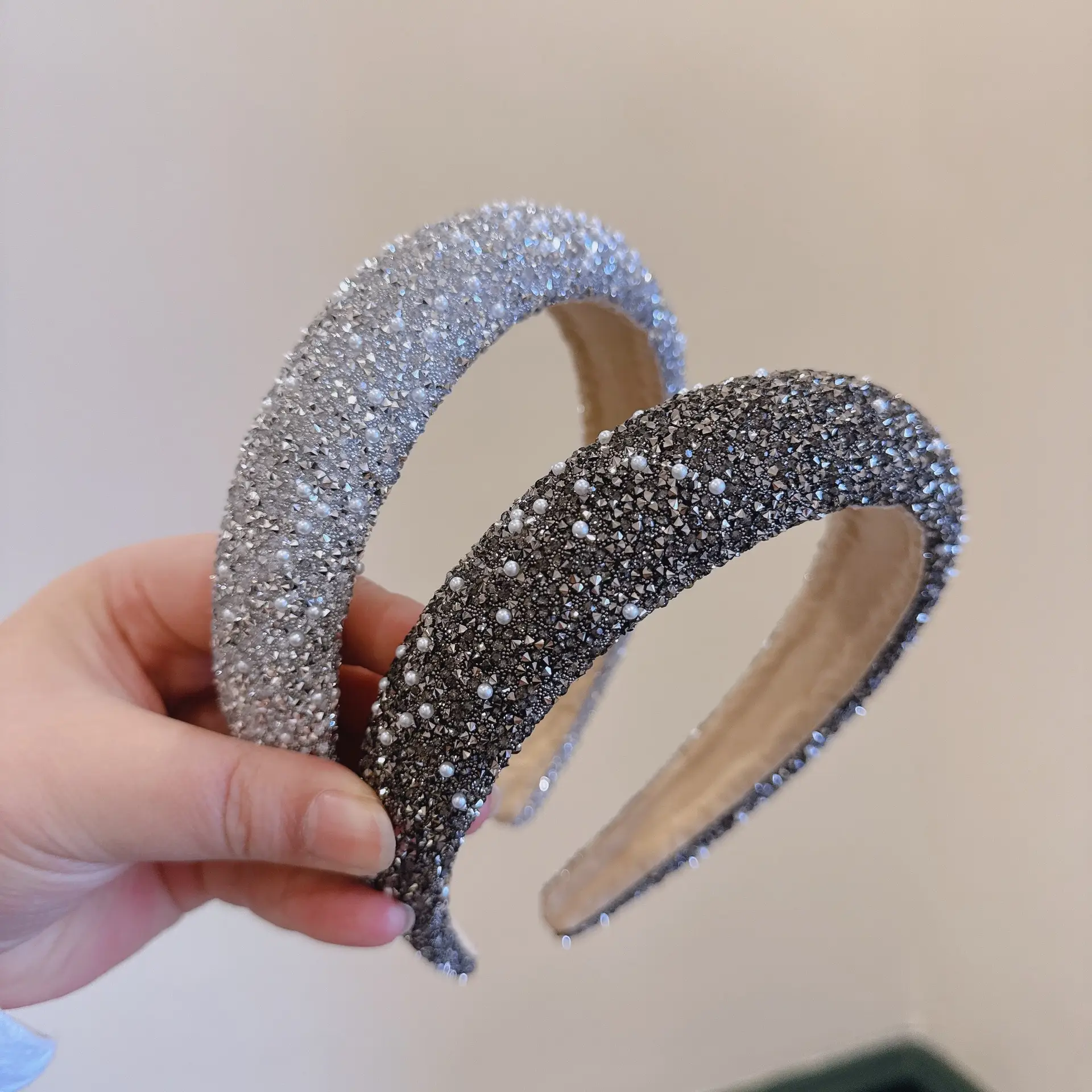 South Korea Rhinestone Hair Hoop for Women — feature 9