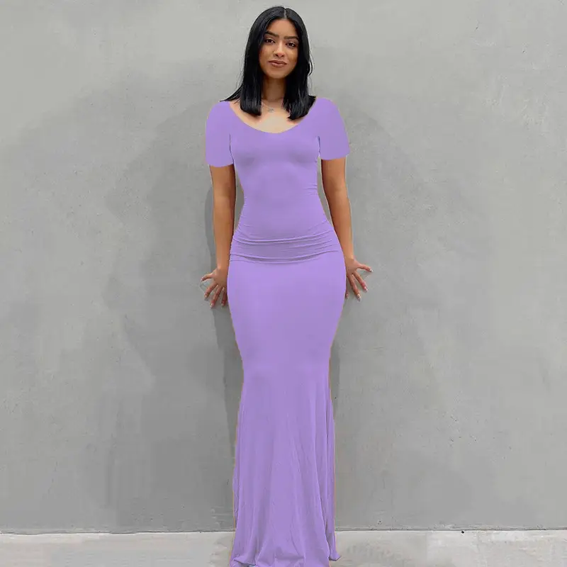 Kardashian Skims Dress Women 2022 Slim Fit Beige - Image 25