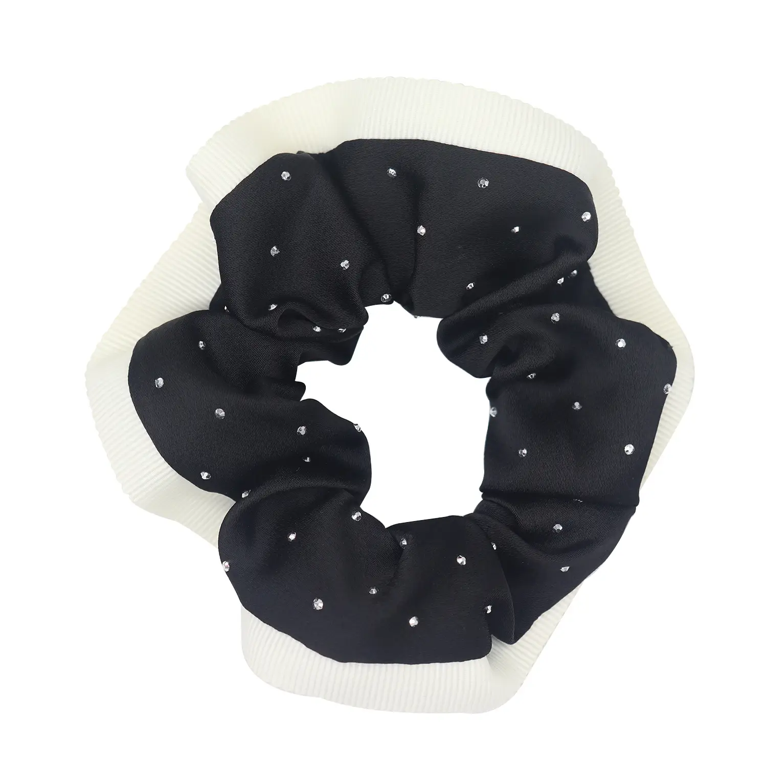 Blue Silk Hair Band for Women's Ponytail - Image 13