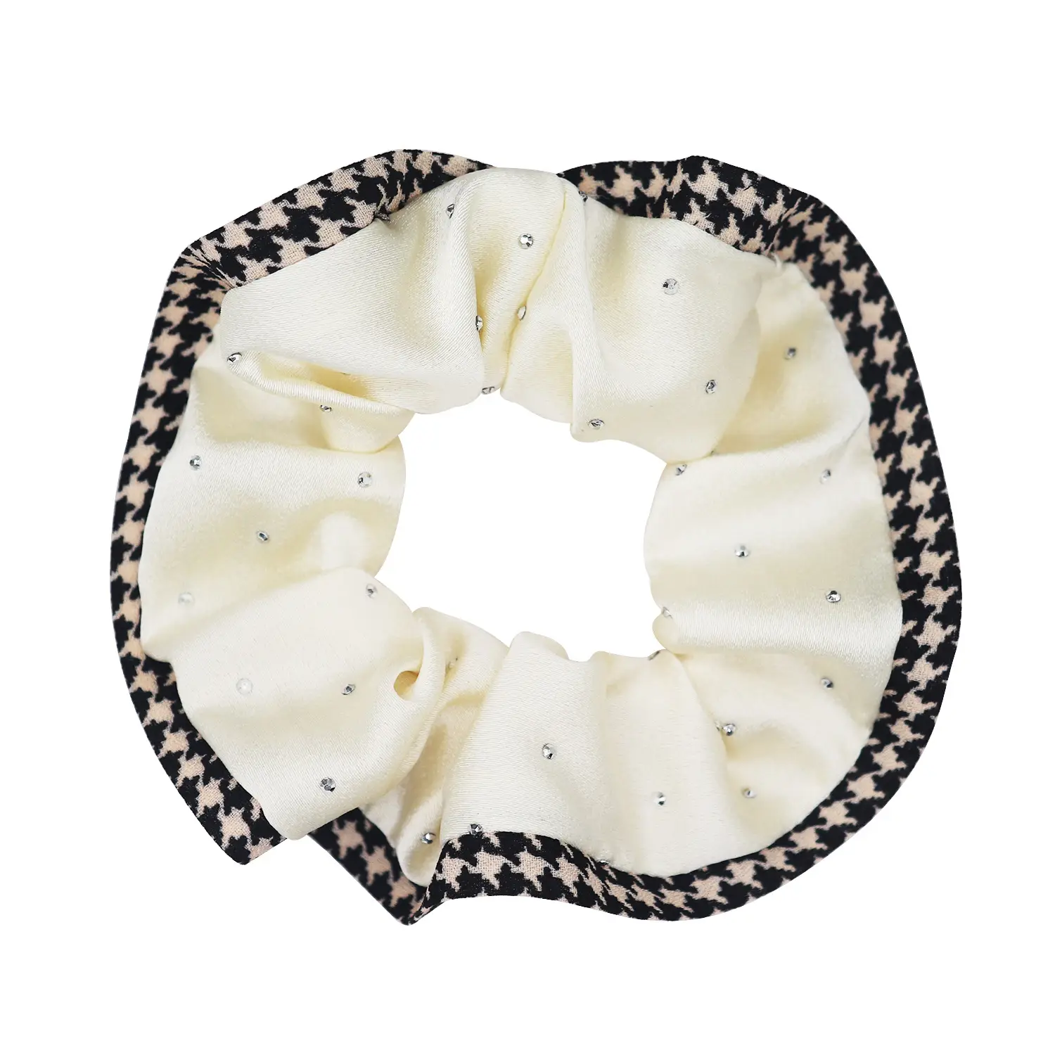Blue Silk Hair Band for Women's Ponytail - Image 16