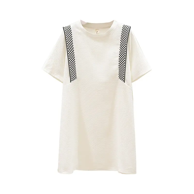 Women's 200kg Fat Weight Slim Fit Round Neck Dress - Image 6