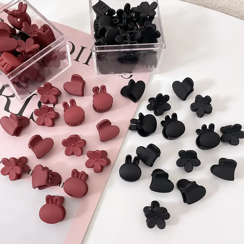 Star Princess Hair Clips for Women Mini Clip Headwear