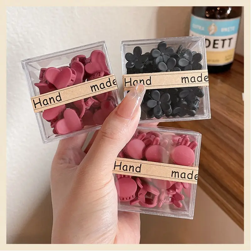 Star Princess Hair Clips for Women Mini Clip Headwear