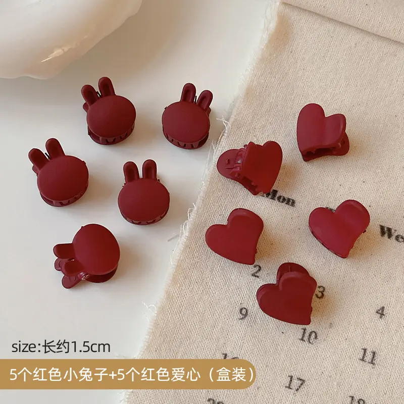 Star Princess Hair Clips for Women Mini Clip Headwear