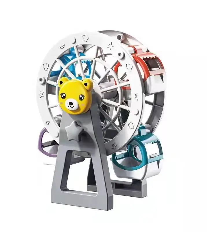 Compatible with Lego Children's Assembled Puzzle Big Particle Building Block Toy Development Intelligence Boys and Girls 2-3-5-7 Years Old