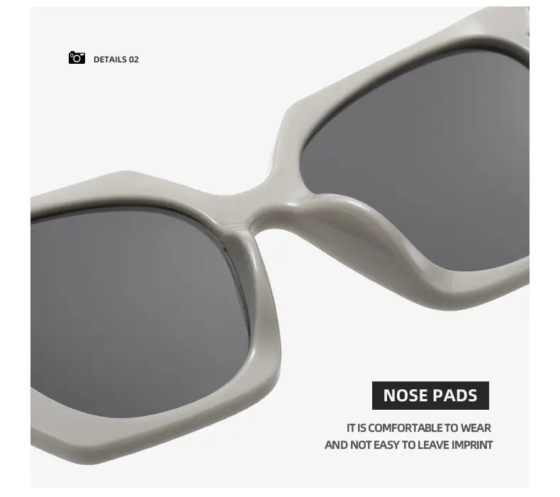 New European Sunglasses Diamond Temples Contrasting Colors — feature 28