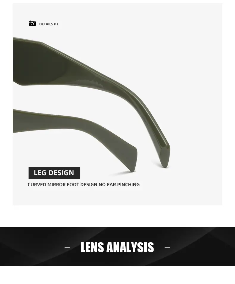 New European Sunglasses Diamond Temples Contrasting Colors — feature 29