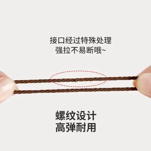 50 Pcs Colorful Hair Rope Rubber Band for Women