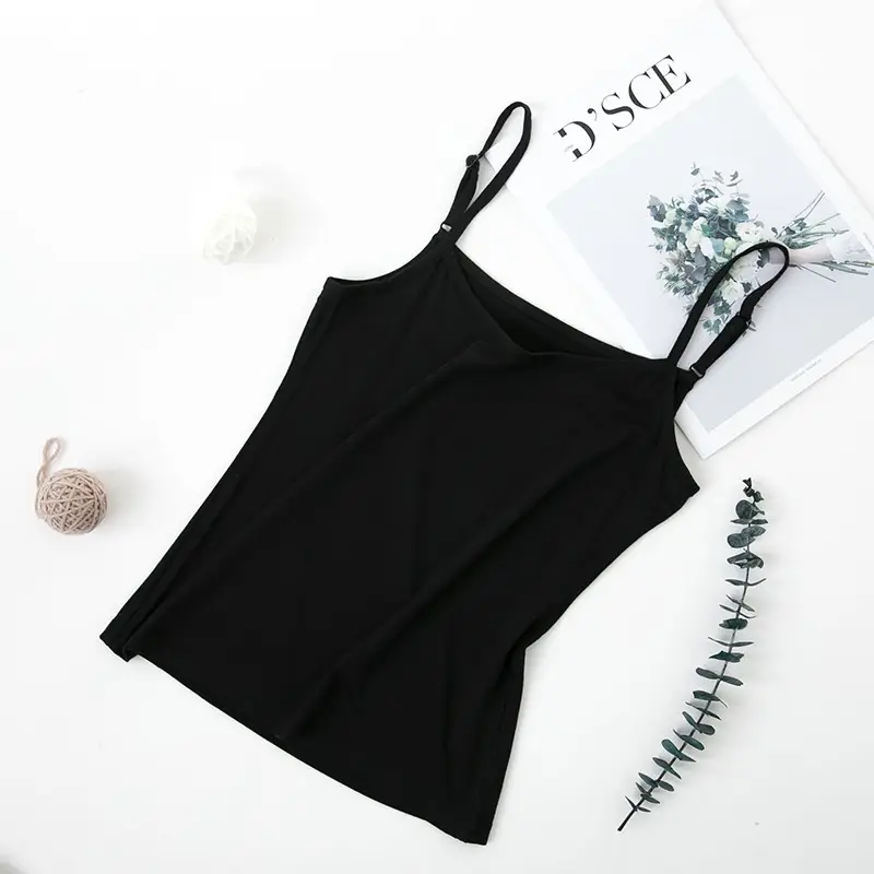 Women Grey Modal Camisole Large Summer Wear