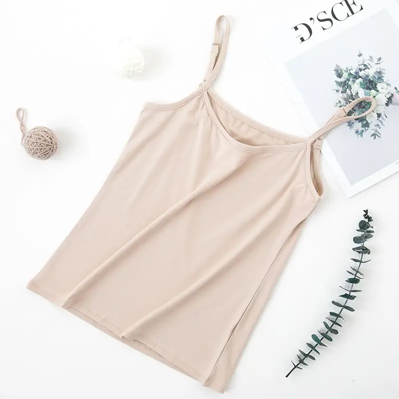 Women Grey Modal Camisole Large Summer Wear