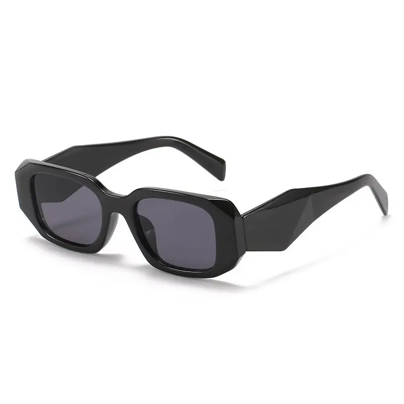 2022 Sunglasses Women White Frame Black Sunglasses - Image 11