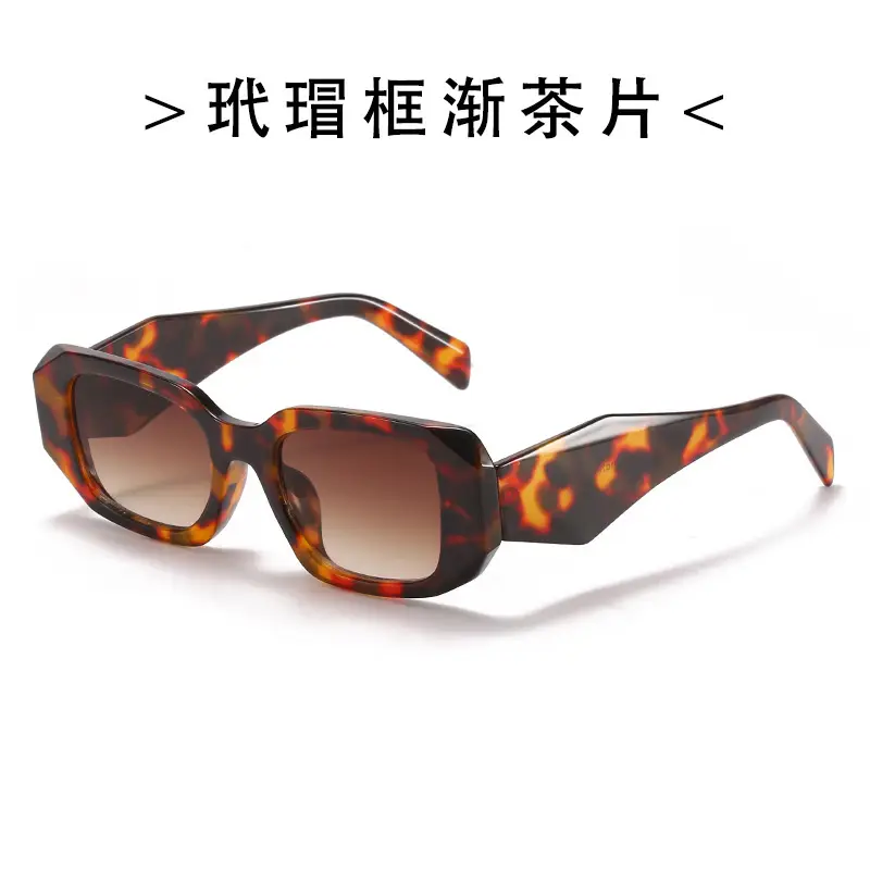 2022 Sunglasses Women White Frame Black Sunglasses - Image 2