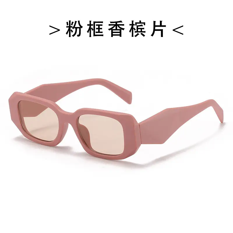 2022 Sunglasses Women White Frame Black Sunglasses - Image 4