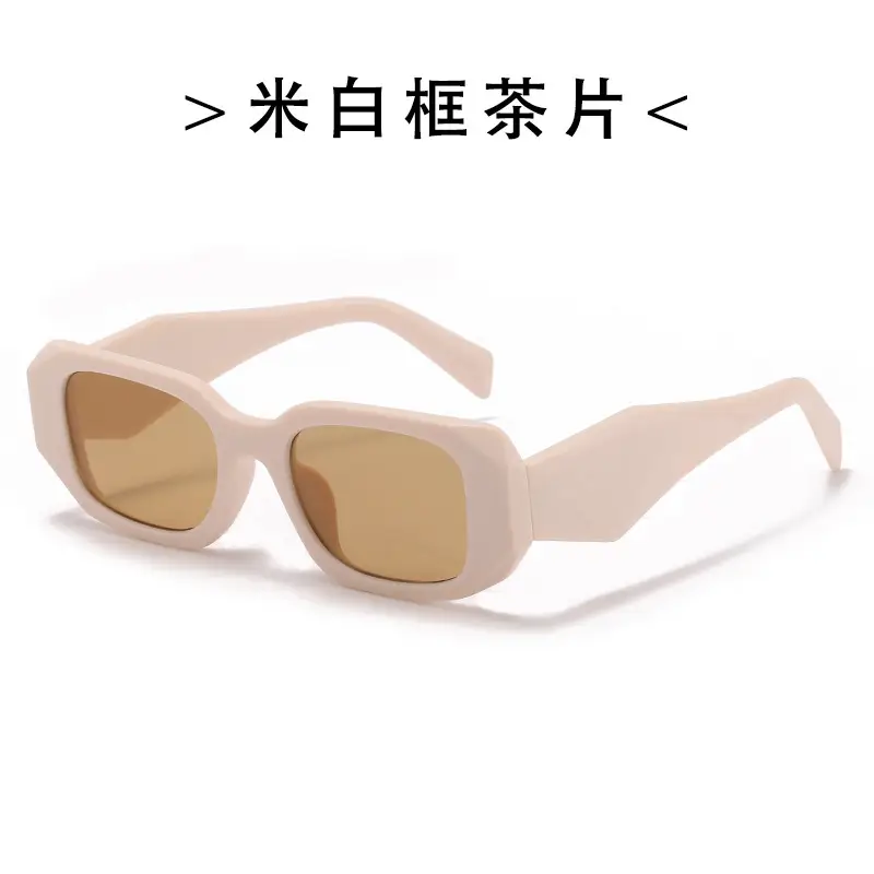 2022 Sunglasses Women White Frame Black Sunglasses - Image 5