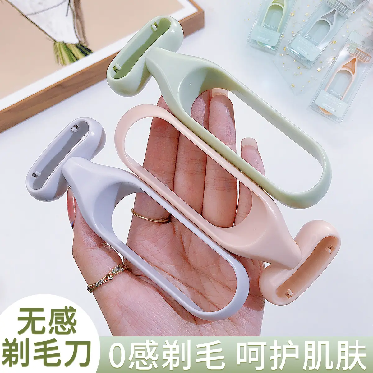 Painless Armpit Hair Razor Imported Micro-Blade Sharp Shaving Razor for Body and Leg Hair - Image 14