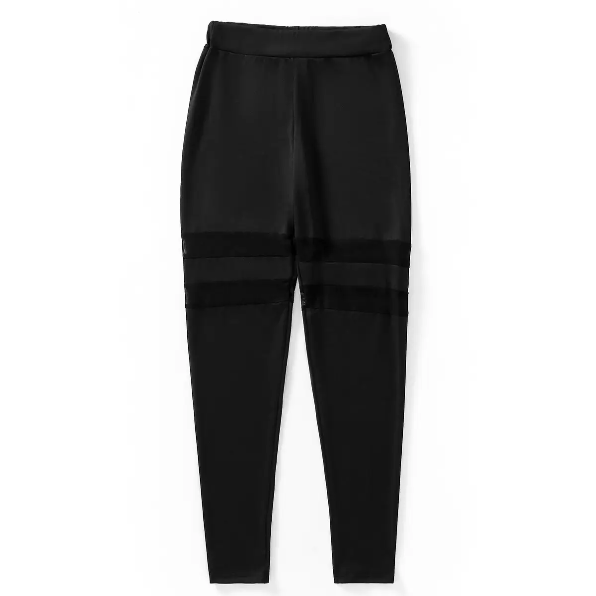 Black High Waist Sports Pants for Women H5025 - Image 6