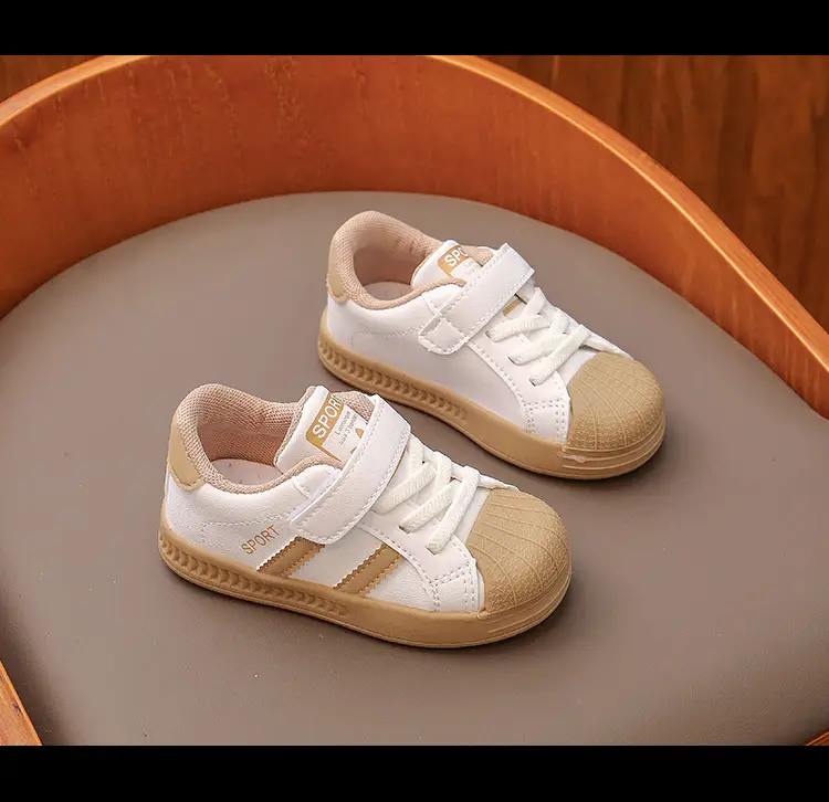 White Kids Sneakers for Boys Girls Baby Toddler Shoes — feature 14