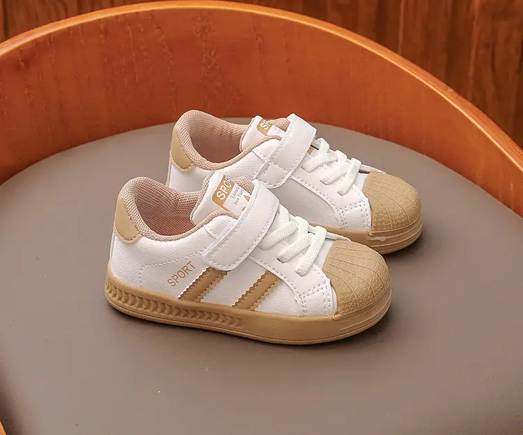 White Kids Sneakers for Boys Girls Baby Toddler Shoes — feature 16