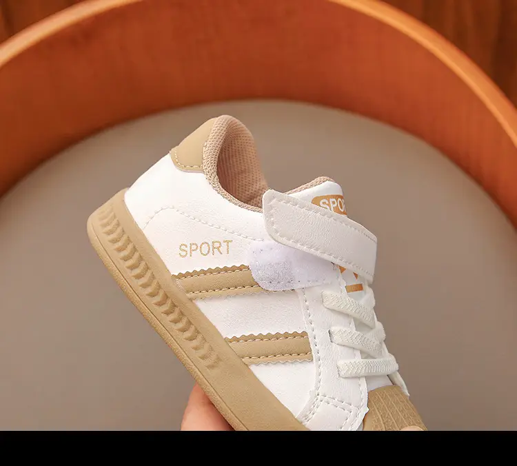 White Kids Sneakers for Boys Girls Baby Toddler Shoes — feature 22