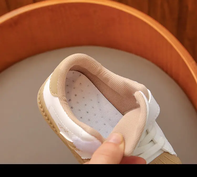 White Kids Sneakers for Boys Girls Baby Toddler Shoes — feature 23
