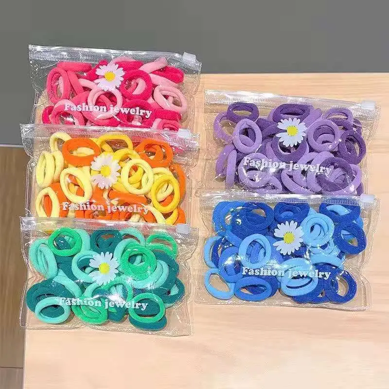 Kids Hair Tie Ring Rubber Band 3cm Loop Headband - Image 9