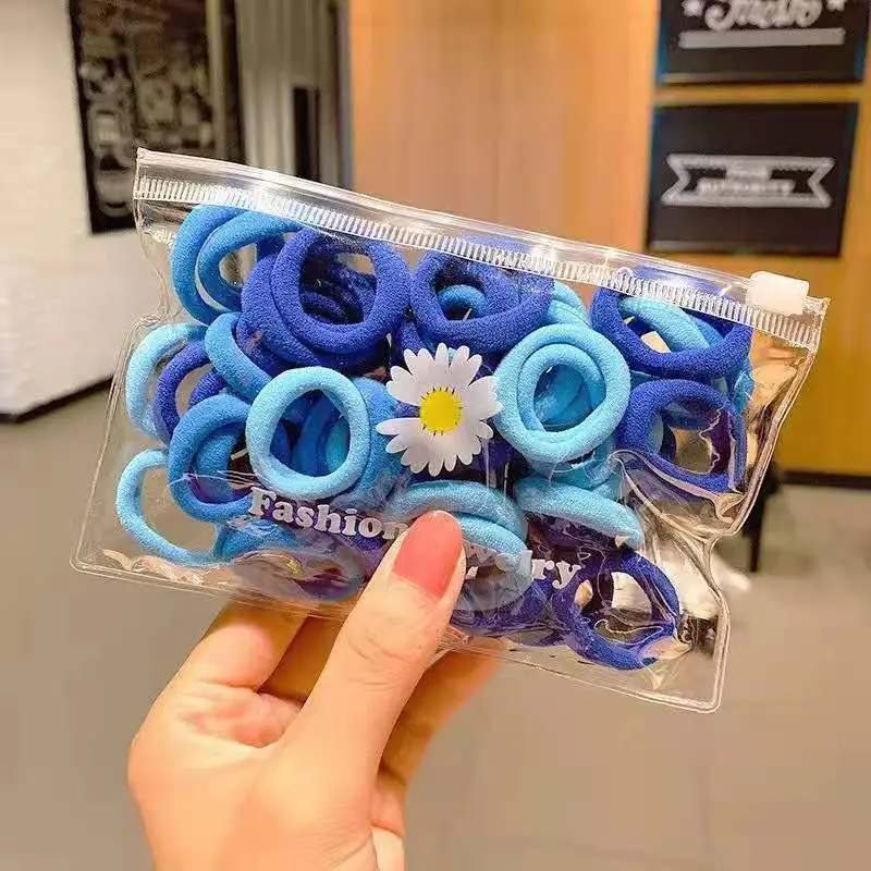 Kids Hair Tie Ring Rubber Band 3cm Loop Headband - Image 4