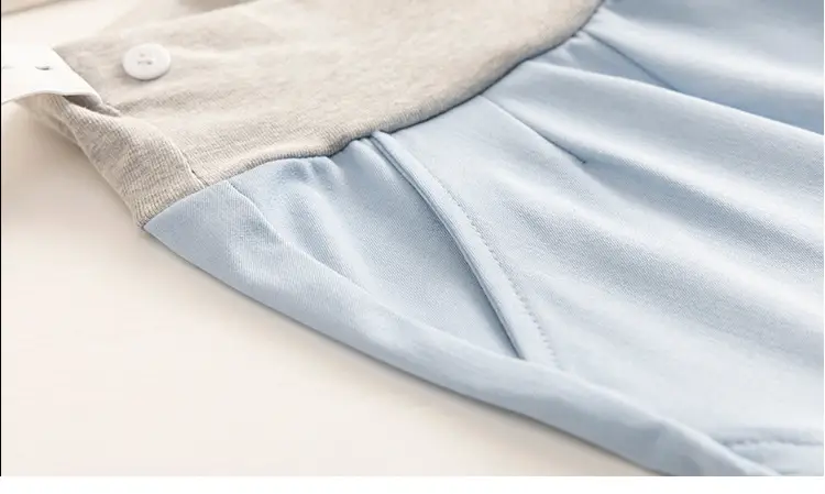 Maternity Pants 2025 Summer Grey Wide Leg Plus Size — feature 15
