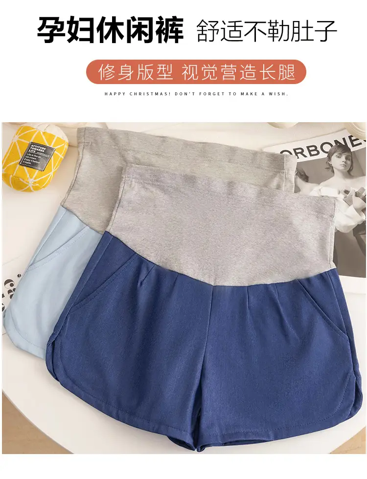 Maternity Pants 2025 Summer Grey Wide Leg Plus Size — feature 17